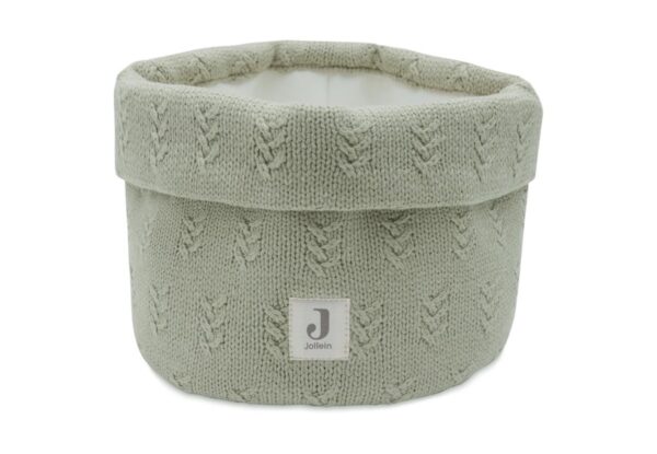 Mand Jollein Grain Knit Olive Green - Afbeelding 1
