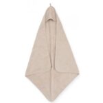 Badcape Jollein Badstof 75 x 75 Nougat