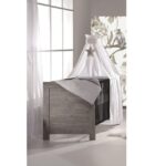 Ledikant 60x120 Nordica Driftwood Black Grip