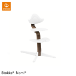 Kinderstoel Stokke® Nomi White/Walnut