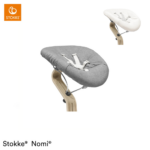 Newbornset Stokke® Nomi White/Grey Sand