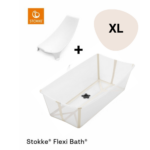 Bad Opvouwbaar Stokke® Flexi Bath® XL Bundle Sandy Beige