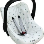 Dooky Seat Cover 0+ Origami Swallow Grey/Jade