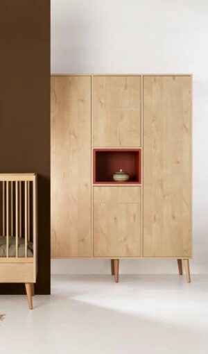 Kast Quax Cocoon Natural Oak (3-deurs)