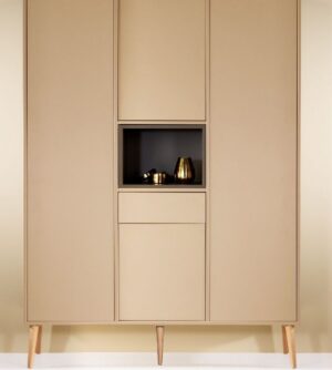 Kast Quax Cocoon Latte (3-deurs)