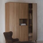 Kast Quax Loft XL Honey Ash 3-deurs