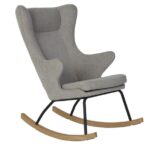 Schommelstoel Quax Quax Rocking Chair de Luxe Sand Grey