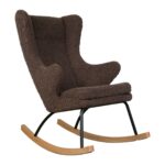 Schommelstoel Quax Rocking Chair de Luxe Teddy Bison