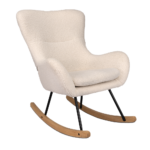 Schommelstoel Quax Basic Bouclé Cream Sheep