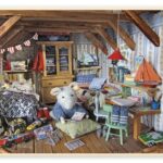 Het Muizenhuis - puzzel - Sam's slaapkamer