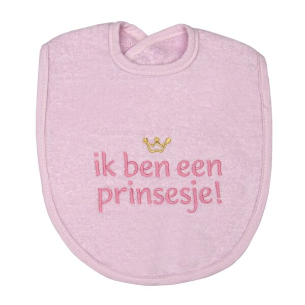 Slabber Petit Villain Ik Ben Een Prinsesje Roze - Afbeelding 1