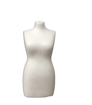 Piepschuim torso - 25 cm