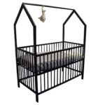 Ledikant Colorfull Home Basic House 60x120 Black