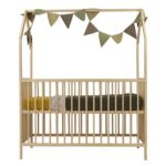 Ledikant Basic House Naturel