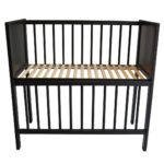 Wieg Co-sleeper Bedside 40 x 80 Black 666-CS