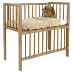 Wieg Co-Sleeper Colorfull Home Lily Walnut
