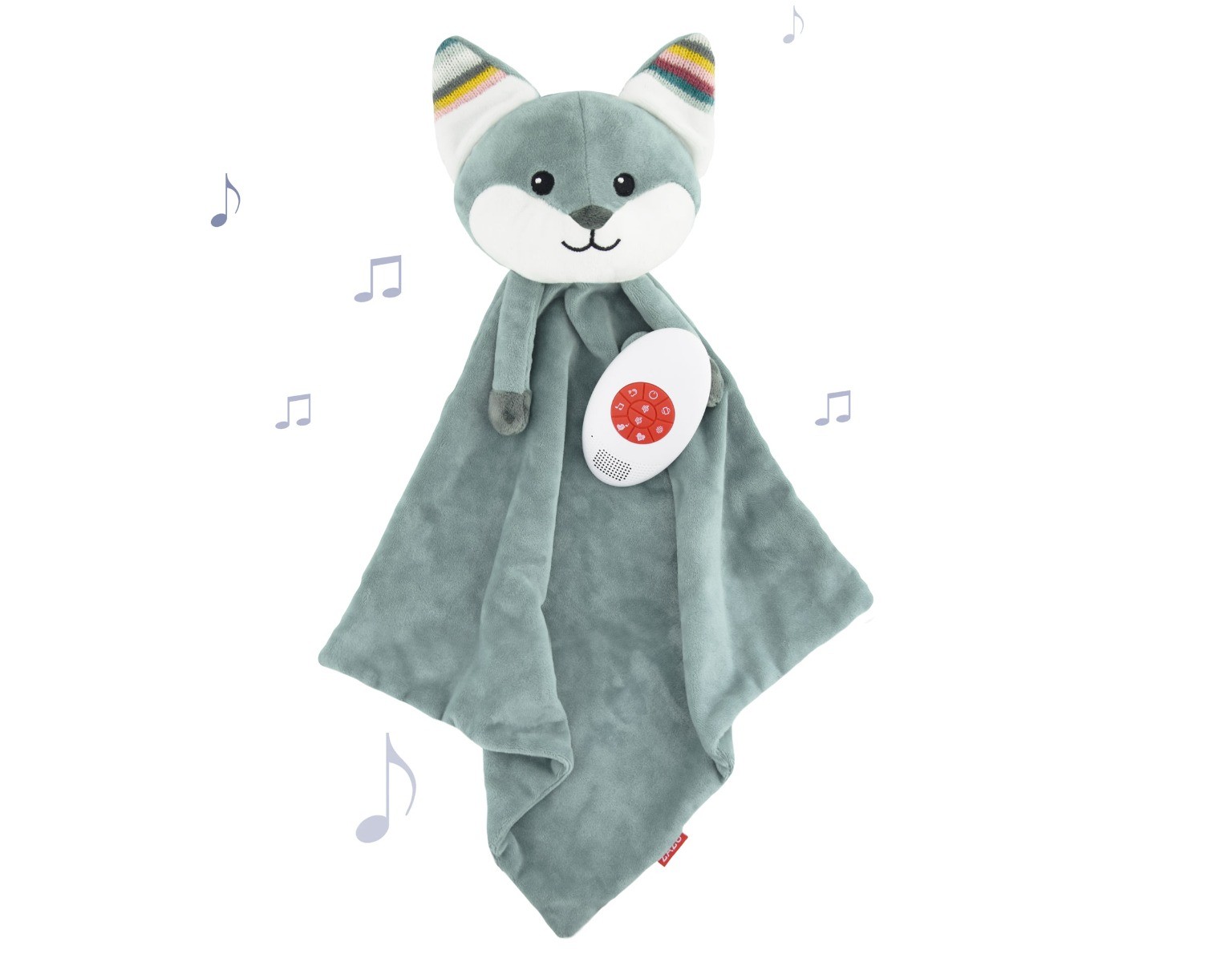 Knuffeldoekje Zazu Baby Comforter Felix de Vos Blauw - Afbeelding 1