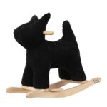 Hobbelhond Label-Label Rocking Dog Black