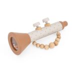 Houten Trompet Label-Label Nougat