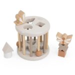 Houten Vormsorteerwiel Label-Label Nougat