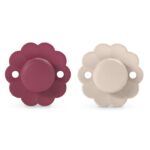 Fopspeen Suavinex Wonder Silicone DUO 6-18mnd Viva Magenta/ Mauve Chalk