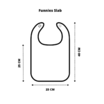 Slabber Funnies Uni Wit