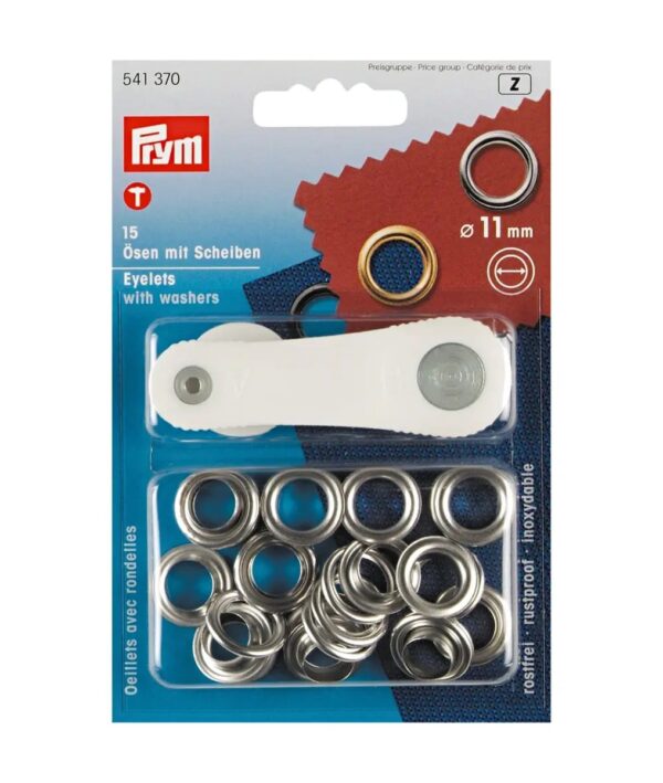 Prym Ring+Schijf 11mm - Afbeelding 1