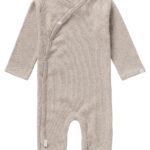 Boxpak Noppies NOOS Playsuit Rib Nevis Taupe Melange