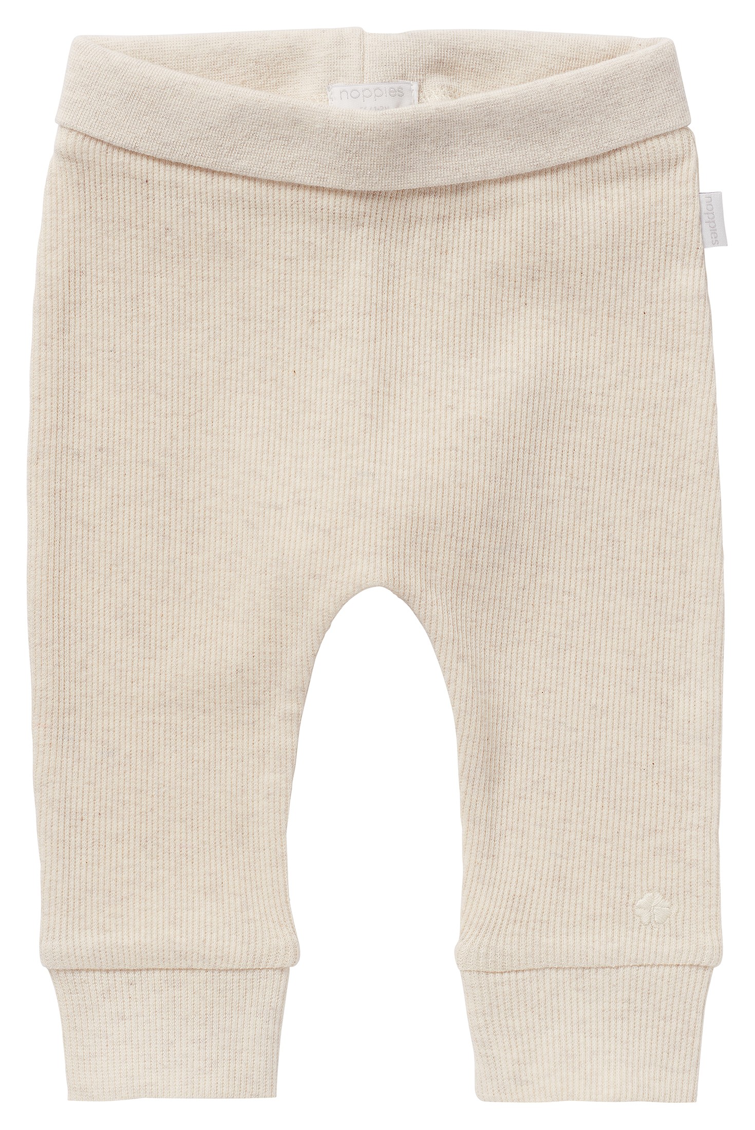 Broek Noppies NOOS Pants Comfort Rib Naura Oatmeal - Afbeelding 1