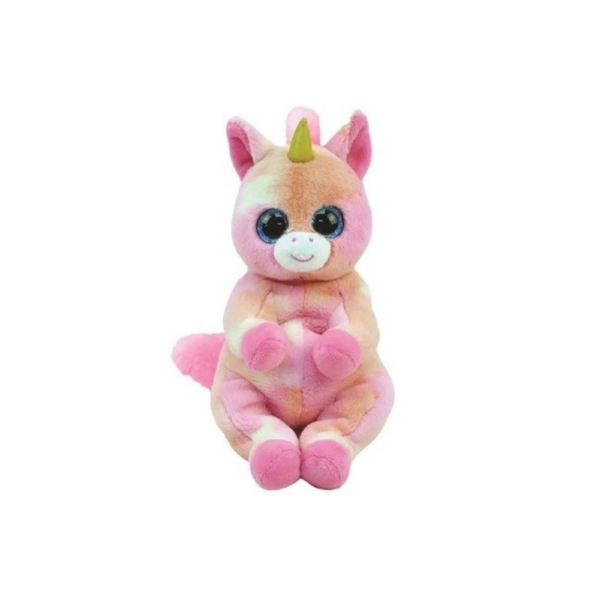 Knuffel TY Beanie Babies Bellies Skylar Unicorn - Afbeelding 1