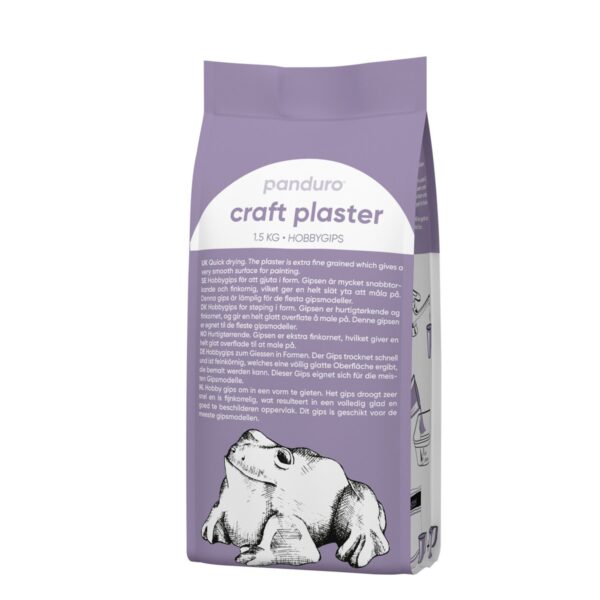 Gips - 1,5 kg - Afbeelding 1