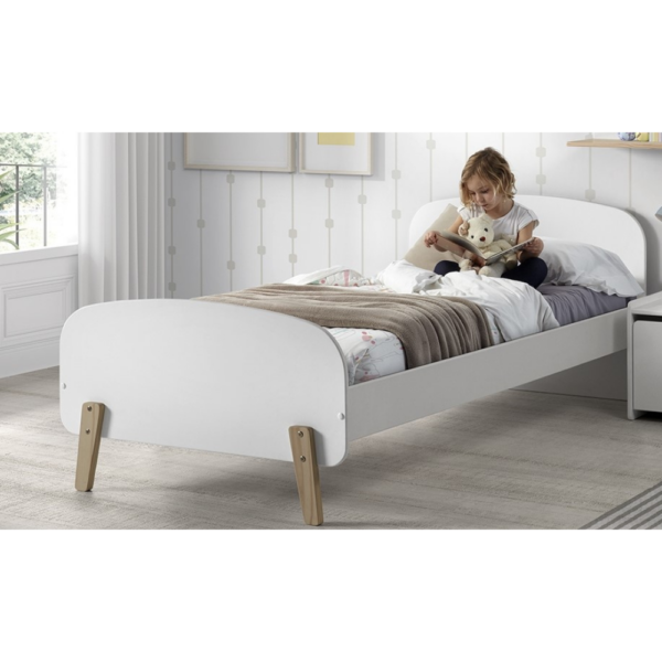 Kinderbed Kiddy 90x200 Wit - Afbeelding 1