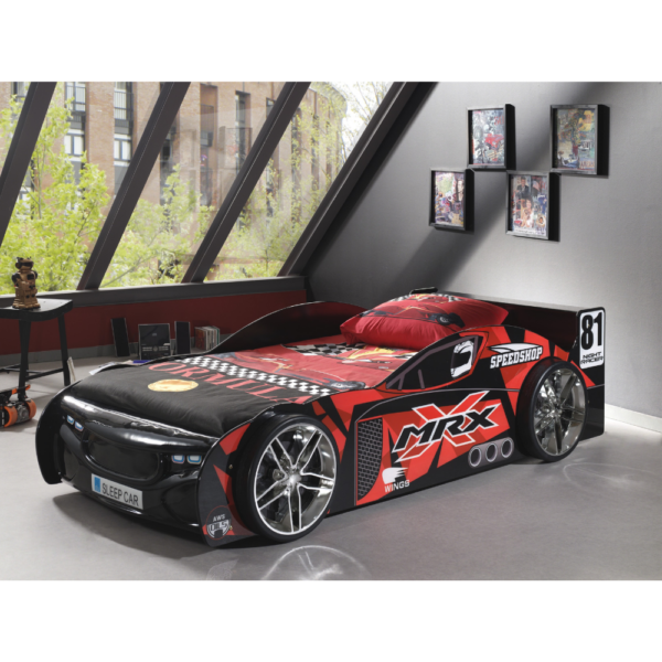 Kinderbed MRX Sleepcar Raceauto 90x200 - Afbeelding 1