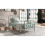 Kinderbed Bronxx 90x200 Olive Green