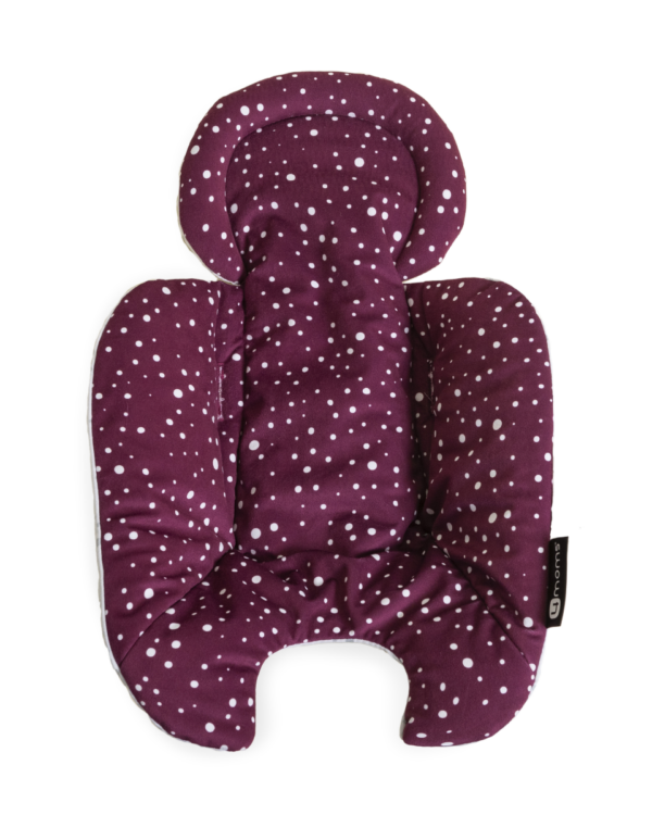 Stoelverkleiner 4Moms Snug Mama&RockaRoo Maroon/Plush - Afbeelding 1