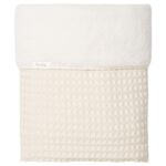 Deken Ledikant Koeka Oslo Teddy Natural/Pebble