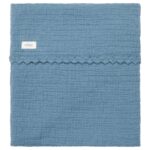 Deken Ledikant Koeka Lace Elba Bluestone