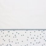 Laken Ledikant Briljant Baby 100x150 Spots Stonegreen