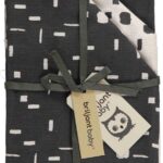 Hydrofiele Luiers Briljant Baby Art Antraciet 3st