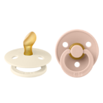 Fopspeen BIBS Anatomical Ivory/Blush 0-6mnd 2st