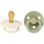 Fopspeen Bibs Symmetric Ivory/Sage 6-18mnd 2st