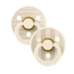 Fopspeen Bibs Studio Pin Ivory/Vanilla 6-18mnd 2st