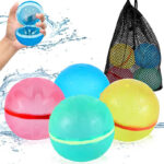Reusable Water Balloons™ - Verfrissend Waterplezier - Herbruikbare waterballonnen Set van 4 + 2 GRATIS | Educatief Speelgoed