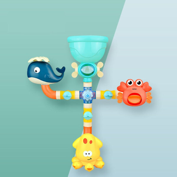 Bath Buddies™ - Badderpret met sproeiende vriendjes - Badspeelgoed fontein | Educatief Speelgoed - Afbeelding 1