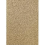 Strijkfolie - A4 - glitter goud