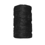 Jute touw - 60 meter - zwart