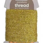 Decoratief draad - 1 mm - 30 meter - goudkleurig