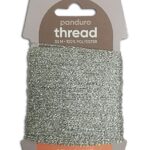 Decoratief draad - 1 mm - 30 meter - zilverkleurig