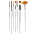 Panduro penselen set - rond/plat/waaier