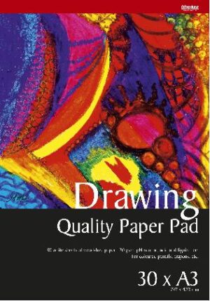 Panduro blok tekenpapier - 30 vellen dik papier - A3
